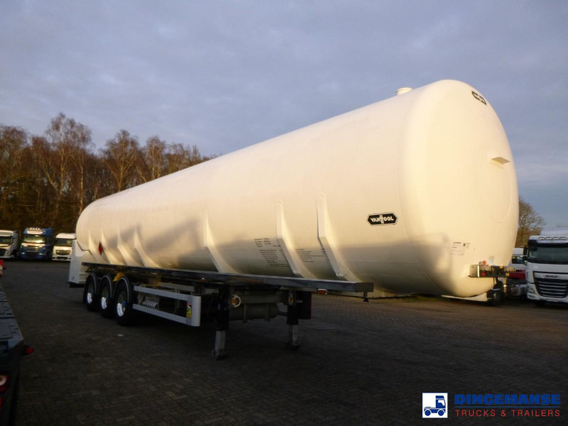 Van Hool Cryogenic tank inox 58.6 m3 / 1 comp / R10,4BN (methane/argon/nitrogen) - Напівпричіп цистерна: фото 2 Van Hool Cryogenic tank inox 58.6 m3 / 1 comp / R10,4BN (methane/argon/nitrogen) - Напівпричіп цистерна: фото 2