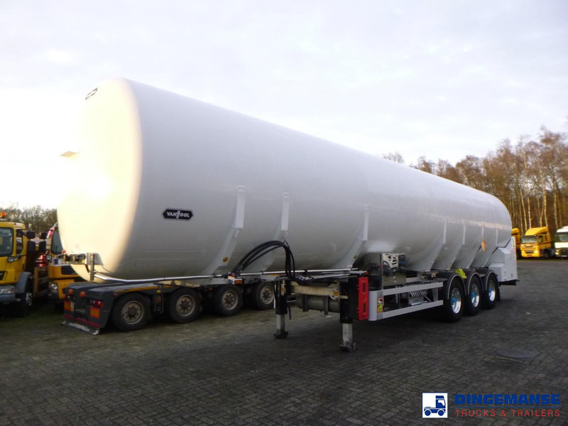 Van Hool Cryogenic tank inox 58.6 m3 / 1 comp / R10,4BN (methane/argon/nitrogen) - Напівпричіп цистерна: фото 1 Van Hool Cryogenic tank inox 58.6 m3 / 1 comp / R10,4BN (methane/argon/nitrogen) - Напівпричіп цистерна: фото 1