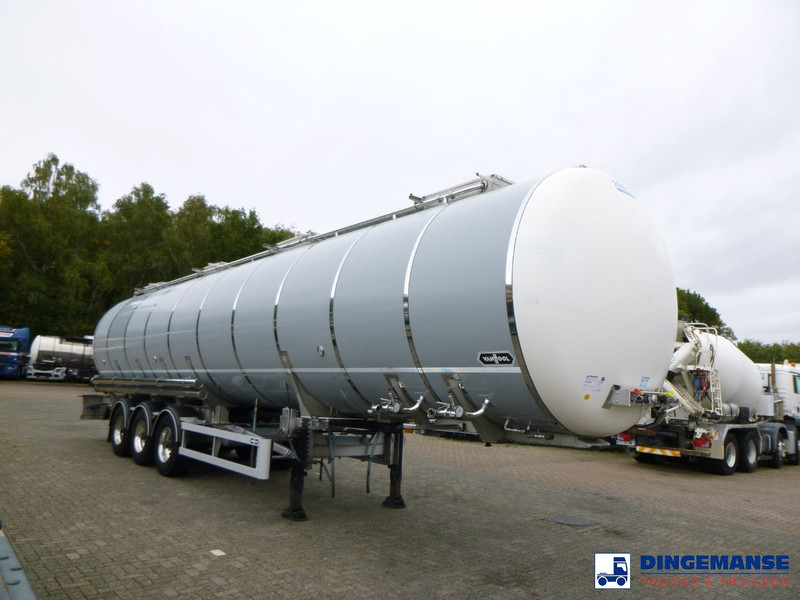 Van Hool Food tank inox 62 m3 / 3 comp - Напівпричіп цистерна: фото 2 Van Hool Food tank inox 62 m3 / 3 comp - Напівпричіп цистерна: фото 2
