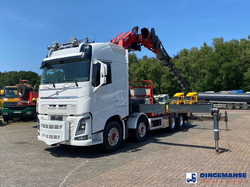 Volvo FH 550 8x4 Euro 6 + Copma 820.8 J6 - Вантажівка з маніпулятором: фото 1 Volvo FH 550 8x4 Euro 6 + Copma 820.8 J6 - Вантажівка з маніпулятором: фото 1