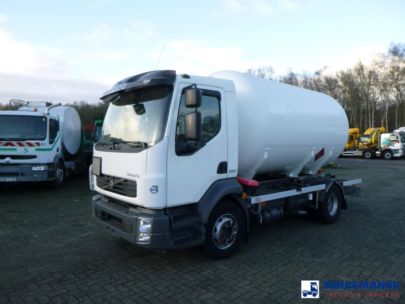Volvo FL 260 4x2 gas tank 13.9 m3 - Вантажівка цистерна: фото 1 Volvo FL 260 4x2 gas tank 13.9 m3 - Вантажівка цистерна: фото 1