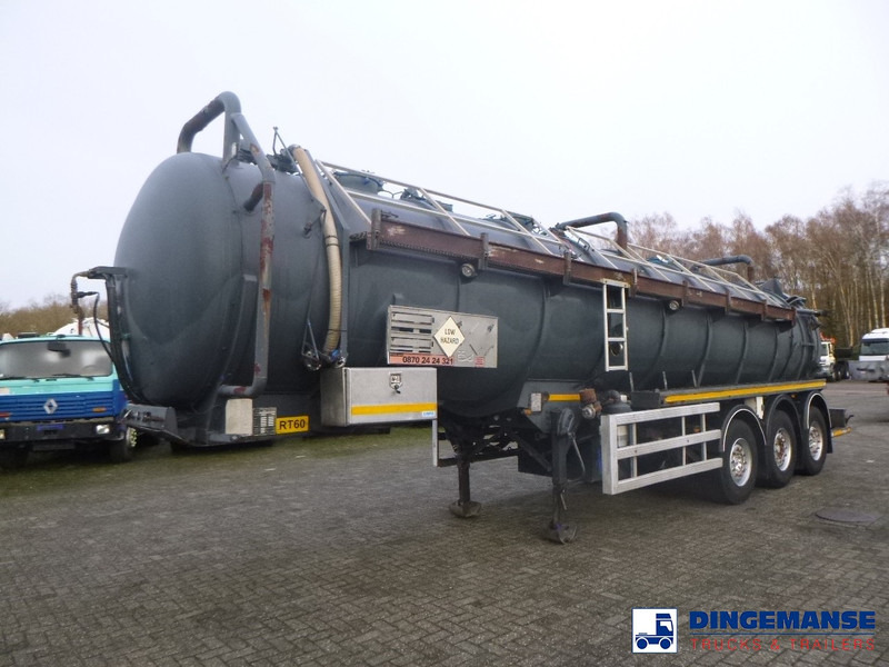 WHALE Vacuum tank inox 30 m3 / 1 comp + pump - Напівпричіп цистерна: фото 1 WHALE Vacuum tank inox 30 m3 / 1 comp + pump - Напівпричіп цистерна: фото 1