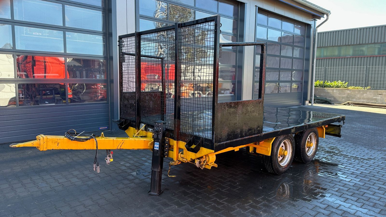 Бортовий причіп/ Платформа Blomenröhr 2-Achs Plattform SDAH 8,5T: фото 1