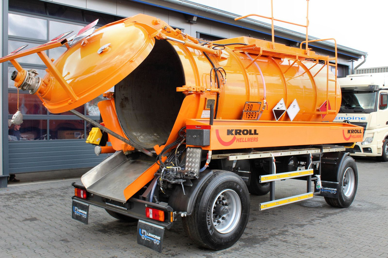 Kutschke 10m³ Kipper Saug u.Druck INOX +ADR/GGVS - Причіп цистерна: фото 4 Kutschke 10m³ Kipper Saug u.Druck INOX +ADR/GGVS - Причіп цистерна: фото 4