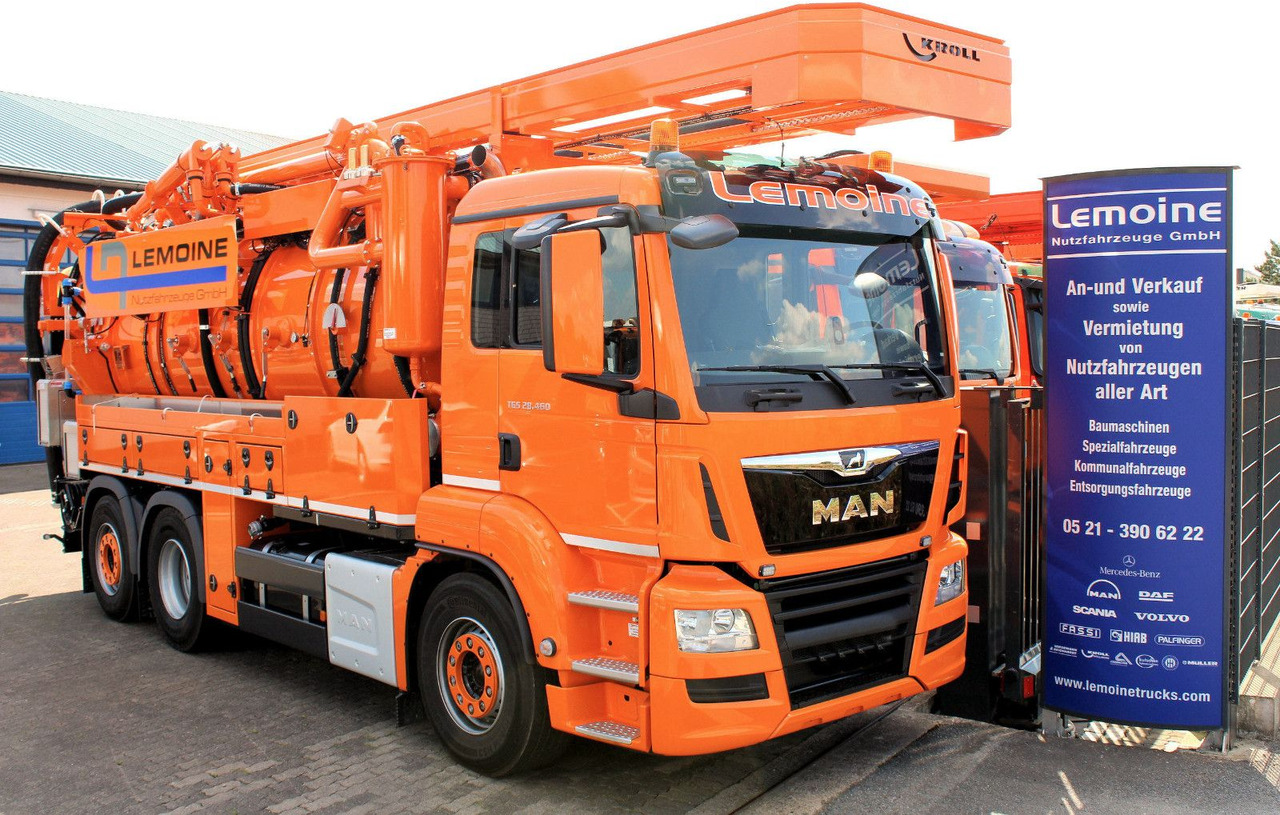 MAN TGS 26.480 6x2 Kroll 14m³ WRG Wasserrückgewinner - Асенізатори: фото 1 MAN TGS 26.480 6x2 Kroll 14m³ WRG Wasserrückgewinner - Асенізатори: фото 1