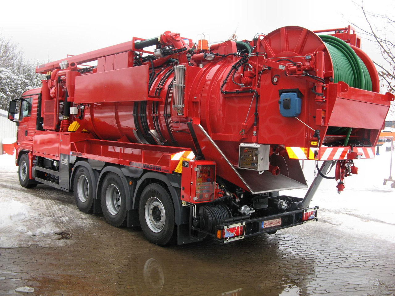 MAN TGS 35.540 8x4 Müller 16m³ WRG + 800 meter HD - Асенізатори: фото 1 MAN TGS 35.540 8x4 Müller 16m³ WRG + 800 meter HD - Асенізатори: фото 1