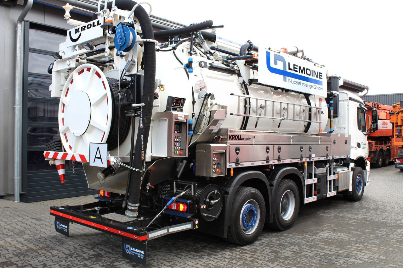 Mercedes-Benz AROCS 2546 6x2 Kroll 14m³ WRG Wasserrückgewinner - Асенізатори: фото 5 Mercedes-Benz AROCS 2546 6x2 Kroll 14m³ WRG Wasserrückgewinner - Асенізатори: фото 5