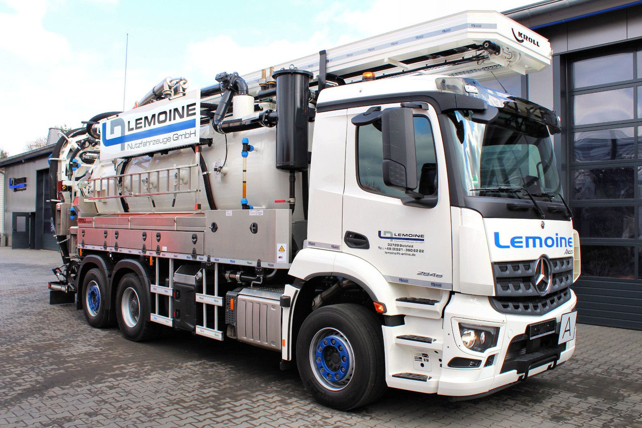 Mercedes-Benz AROCS 2546 6x2 Kroll 14m³ WRG Wasserrückgewinner - Асенізатори: фото 2 Mercedes-Benz AROCS 2546 6x2 Kroll 14m³ WRG Wasserrückgewinner - Асенізатори: фото 2