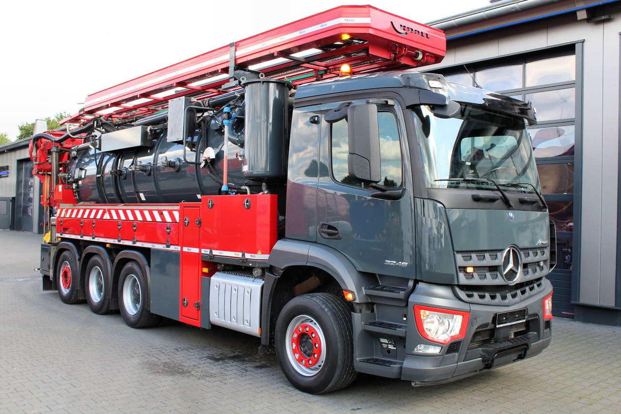 Mercedes-Benz AROCS 3246 8x4 Kroll 16m³ WRG Winterheizung -15C - Асенізатори: фото 1 Mercedes-Benz AROCS 3246 8x4 Kroll 16m³ WRG Winterheizung -15C - Асенізатори: фото 1