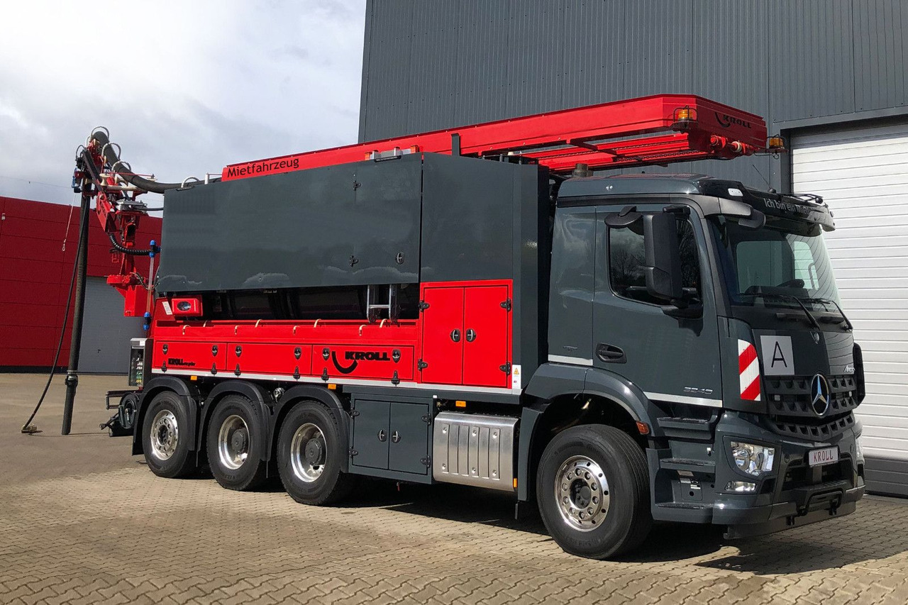 Mercedes-Benz AROCS 3246 8x4 Kroll 16m³ WRG Winterheizung -15C - Асенізатори: фото 1 Mercedes-Benz AROCS 3246 8x4 Kroll 16m³ WRG Winterheizung -15C - Асенізатори: фото 1