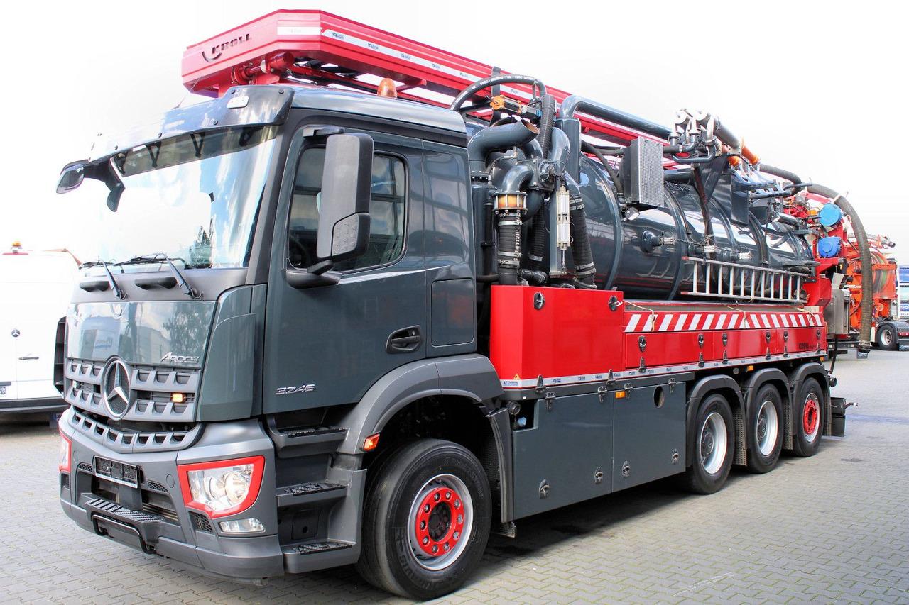 Mercedes-Benz AROCS 3246 8x4 Kroll 16m³ WRG Winterheizung -15C - Асенізатори: фото 2 Mercedes-Benz AROCS 3246 8x4 Kroll 16m³ WRG Winterheizung -15C - Асенізатори: фото 2