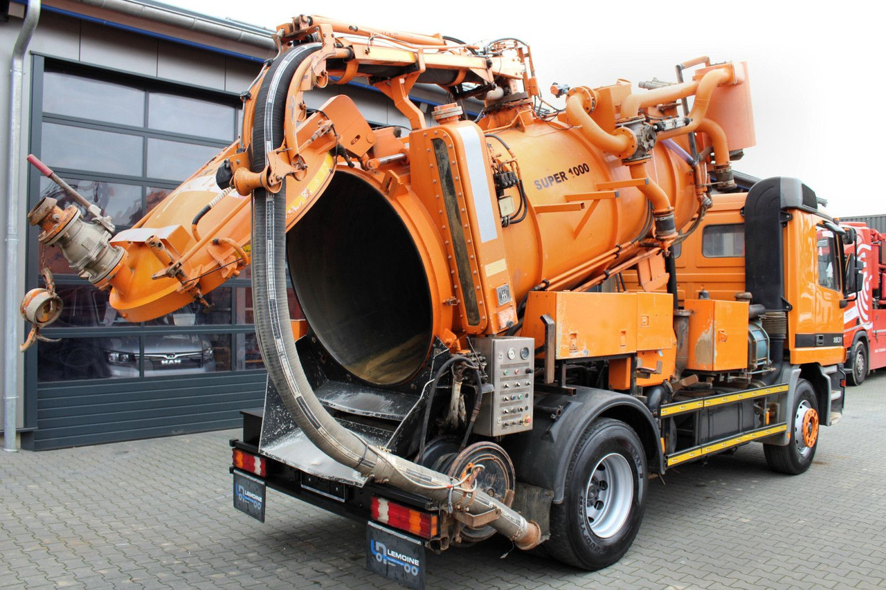 Mercedes-Benz Actros 1831 4x2 Hellmers 6,5m³ V2A INOX Kipper - Асенізатори: фото 4 Mercedes-Benz Actros 1831 4x2 Hellmers 6,5m³ V2A INOX Kipper - Асенізатори: фото 4