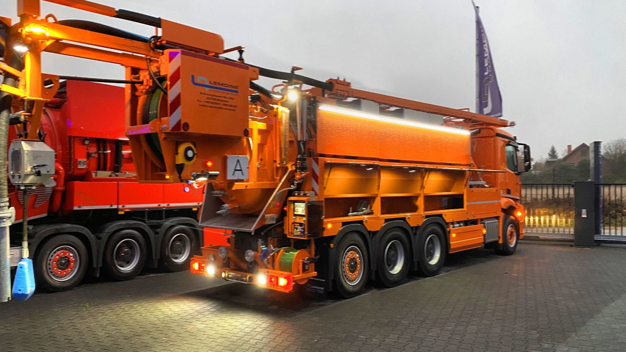 Mercedes-Benz Arocs 3551 8x4 Müller 16mCanalmaster F160EWA WRG - Асенізатори: фото 2 Mercedes-Benz Arocs 3551 8x4 Müller 16mCanalmaster F160EWA WRG - Асенізатори: фото 2