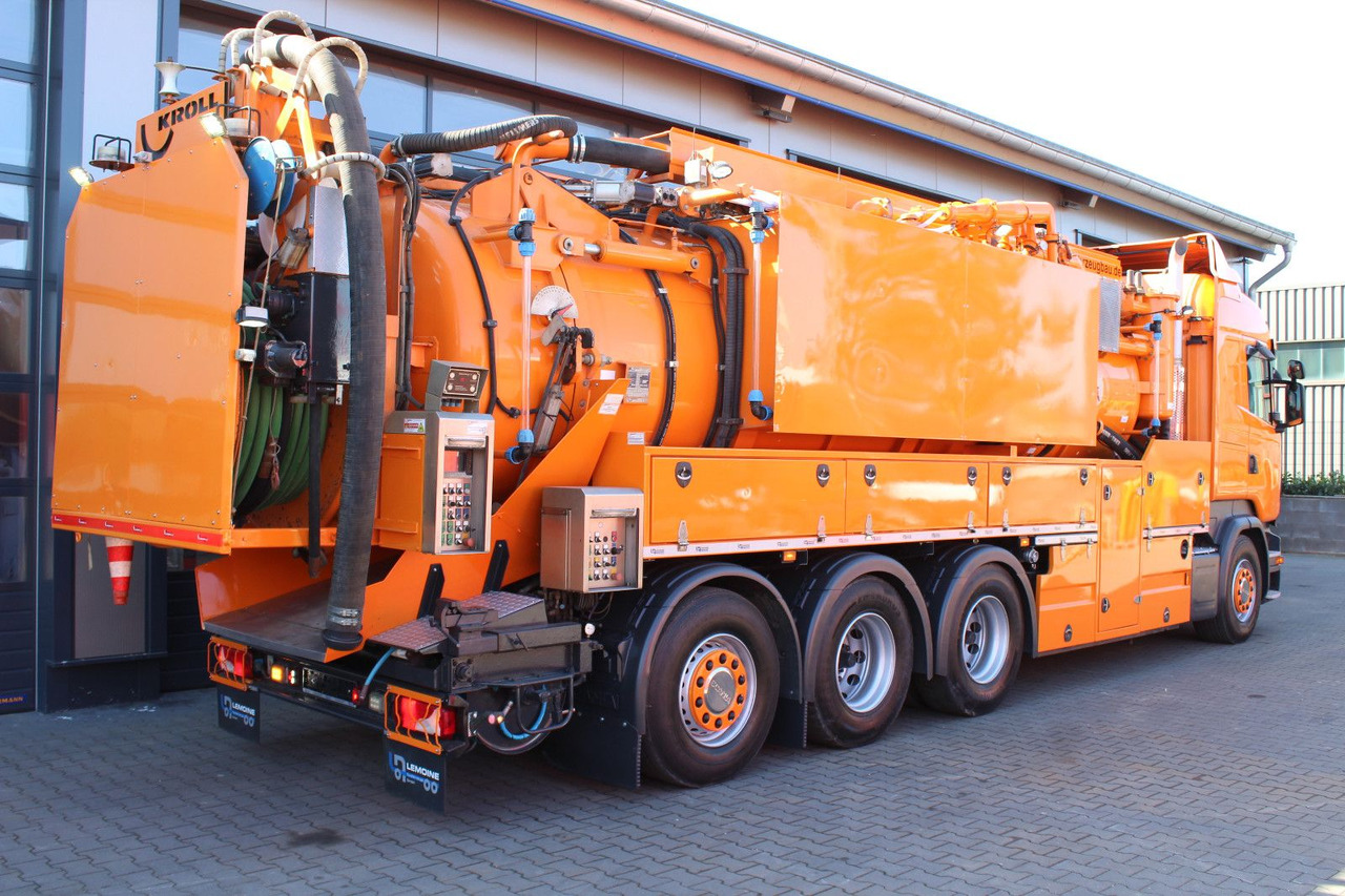 Scania R450 8x4 Kroll 19m³ Wasserrückgewinner Kombi-HD - Асенізатори: фото 3 Scania R450 8x4 Kroll 19m³ Wasserrückgewinner Kombi-HD - Асенізатори: фото 3