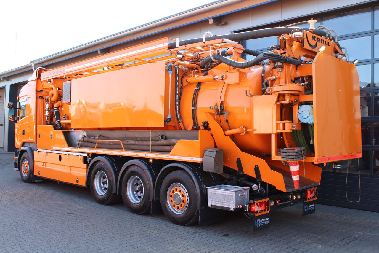 Scania R450 8x4 Kroll 19m³ Wasserrückgewinner Kombi-HD - Асенізатори: фото 5 Scania R450 8x4 Kroll 19m³ Wasserrückgewinner Kombi-HD - Асенізатори: фото 5
