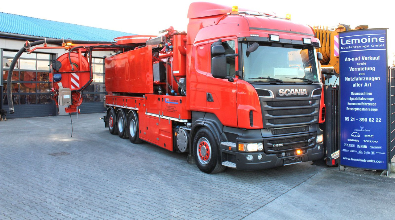 Scania R560 V8 8x4 Kroll 20m³ WRG 2x HD-Pumpe 620 Liter - Асенізатори: фото 1 Scania R560 V8 8x4 Kroll 20m³ WRG 2x HD-Pumpe 620 Liter - Асенізатори: фото 1
