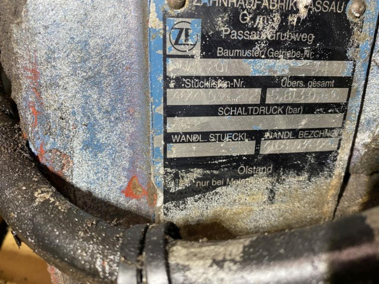 ZF 6WG211 - Трансмісія в категорії Вантажно-розвантажувальна техніка: фото 4 ZF 6WG211 - Трансмісія в категорії Вантажно-розвантажувальна техніка: фото 4