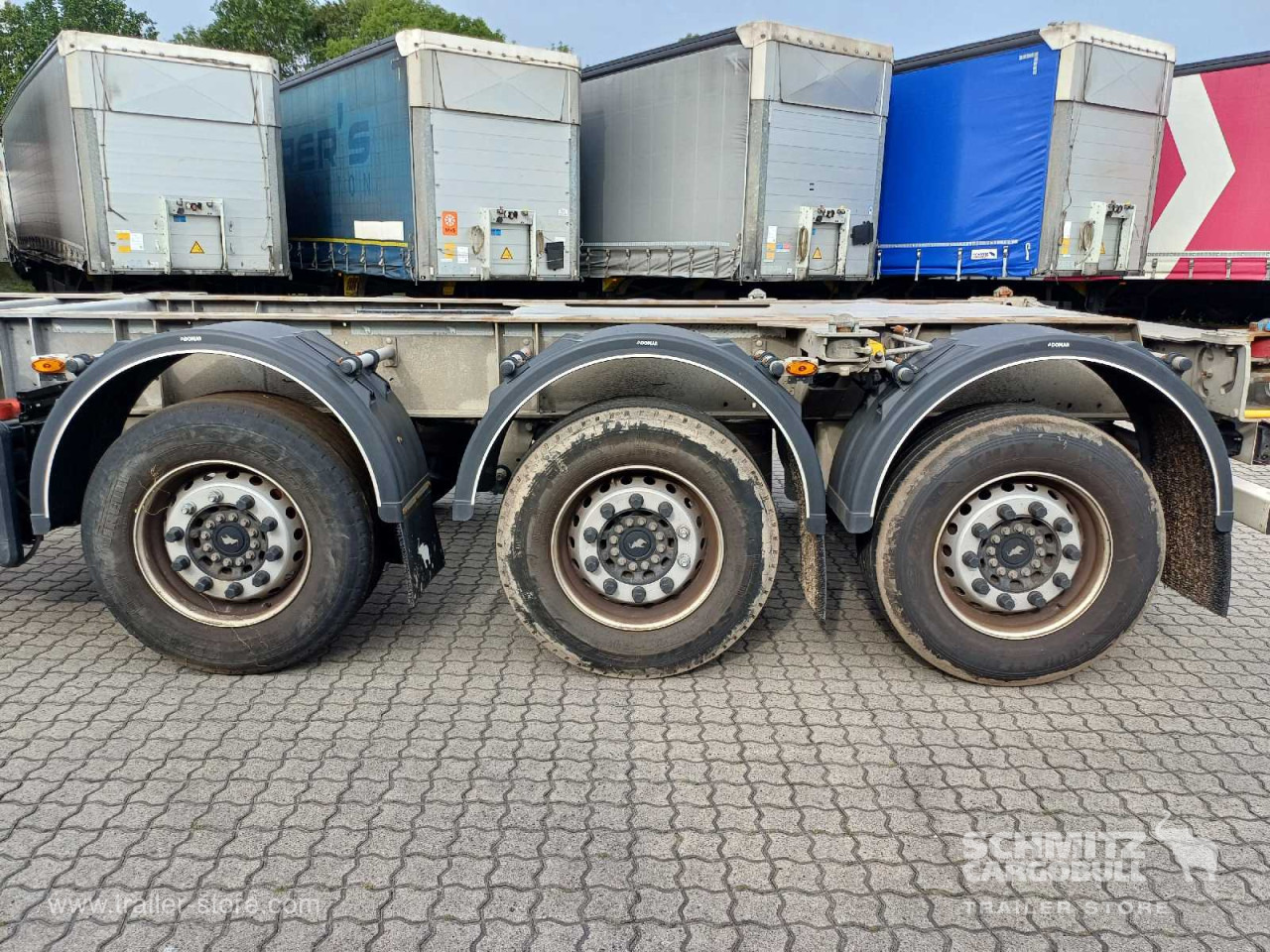 SCHMITZ Auflieger Containerfahrgestell Standard - Контейнеровоз/ Змінний кузов напівпричіп: фото 4 SCHMITZ Auflieger Containerfahrgestell Standard - Контейнеровоз/ Змінний кузов напівпричіп: фото 4