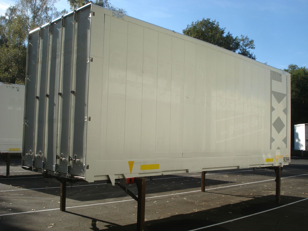 Krone WK 7,7 STG Kleider Textil Jumbo C 7,82 - Закритий кузов причіп: фото 3 Krone WK 7,7 STG Kleider Textil Jumbo C 7,82 - Закритий кузов причіп: фото 3