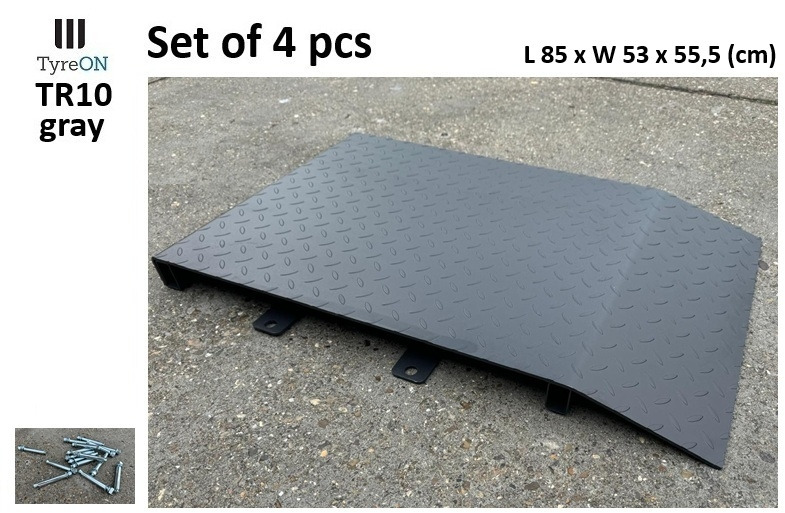 TyreON TR10 Ramp Set - Gray - Обладнання для гаражів/ Майстерень: фото 4 TyreON TR10 Ramp Set - Gray - Обладнання для гаражів/ Майстерень: фото 4