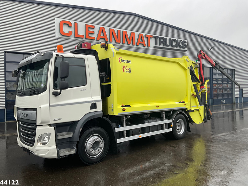 DAF FA CF 340 Euro 6 Norba 17 m³ + Palfinger 3.8 Tonmeter laadkraan + Winch - Сміттєвози: фото 1 DAF FA CF 340 Euro 6 Norba 17 m³ + Palfinger 3.8 Tonmeter laadkraan + Winch - Сміттєвози: фото 1