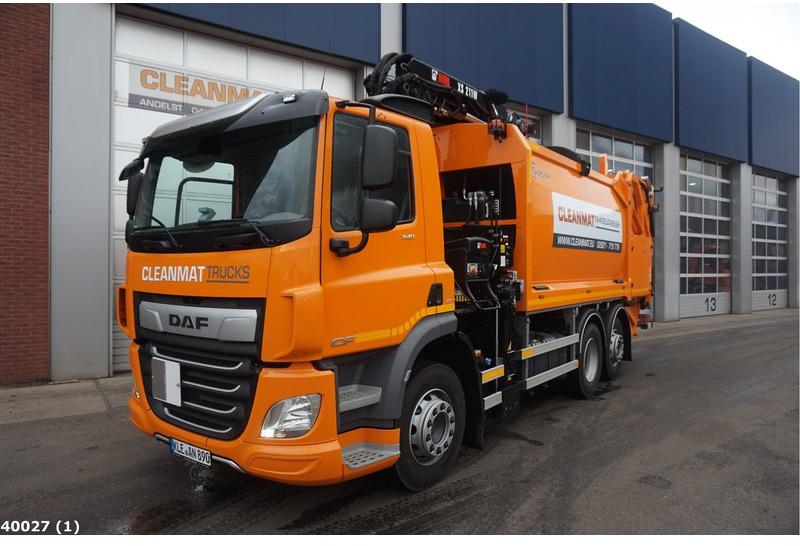DAF FAN CF 340 Hiab 21 ton/meter laadkraan - Сміттєвози: фото 1 DAF FAN CF 340 Hiab 21 ton/meter laadkraan - Сміттєвози: фото 1