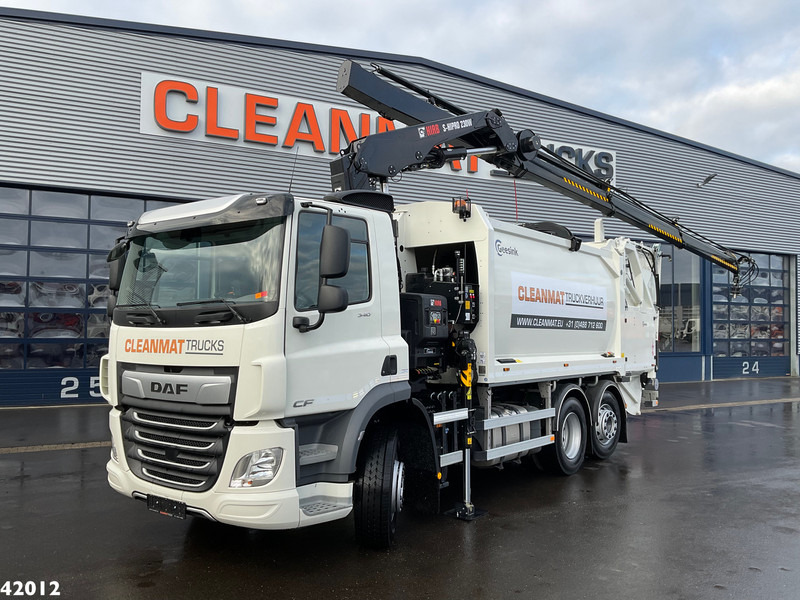 DAF FAN CF 340 Hiab 23 Tonmeter laadkraan - Сміттєвози: фото 1 DAF FAN CF 340 Hiab 23 Tonmeter laadkraan - Сміттєвози: фото 1
