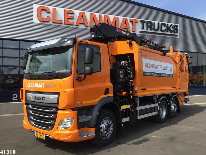 DAF FAN CF 340 Hiab 23 ton/meter laadkraan - Сміттєвози: фото 1 DAF FAN CF 340 Hiab 23 ton/meter laadkraan - Сміттєвози: фото 1