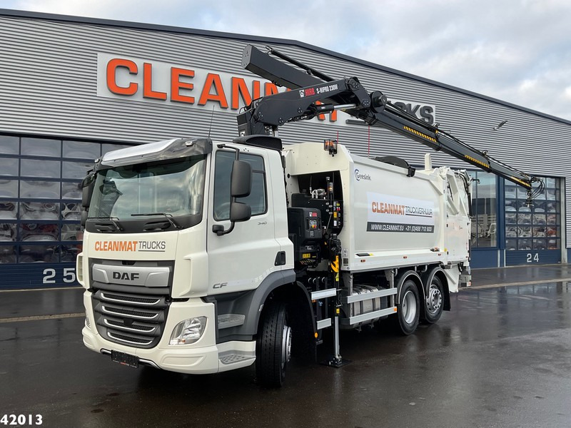 DAF FAN CF 340 Hiab 23 ton/meter laadkraan - Сміттєвози: фото 1 DAF FAN CF 340 Hiab 23 ton/meter laadkraan - Сміттєвози: фото 1