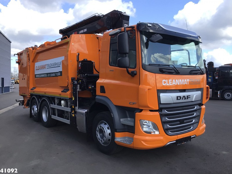 DAF FAN CF 340 Hiab 23 ton/meter laadkraan Welvaarts weighing system - Сміттєвози: фото 4 DAF FAN CF 340 Hiab 23 ton/meter laadkraan Welvaarts weighing system - Сміттєвози: фото 4