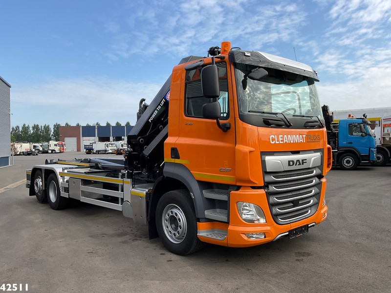 DAF FAN CF 430 HMF 23 Tonmeter laadkraan - Гаковий мультиліфт вантажівка, Вантажівка з маніпулятором: фото 3 DAF FAN CF 430 HMF 23 Tonmeter laadkraan - Гаковий мультиліфт вантажівка, Вантажівка з маніпулятором: фото 3