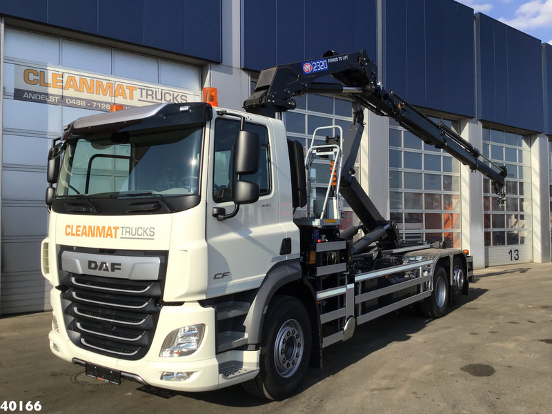 DAF FAN CF 430 HMF 23 Tonmeter laadkraan - Гаковий мультиліфт вантажівка, Вантажівка з маніпулятором: фото 1 DAF FAN CF 430 HMF 23 Tonmeter laadkraan - Гаковий мультиліфт вантажівка, Вантажівка з маніпулятором: фото 1
