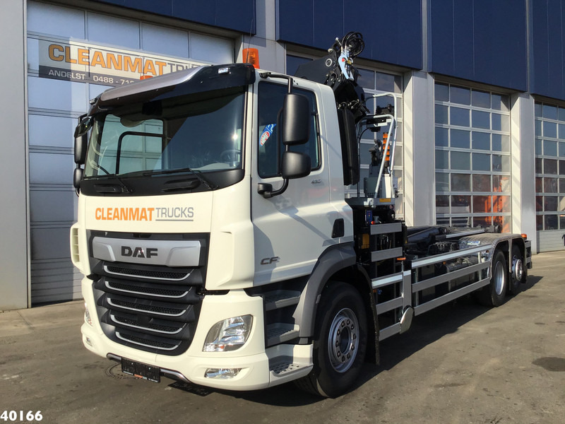 DAF FAN CF 430 HMF 23 Tonmeter laadkraan - Гаковий мультиліфт вантажівка, Вантажівка з маніпулятором: фото 2 DAF FAN CF 430 HMF 23 Tonmeter laadkraan - Гаковий мультиліфт вантажівка, Вантажівка з маніпулятором: фото 2