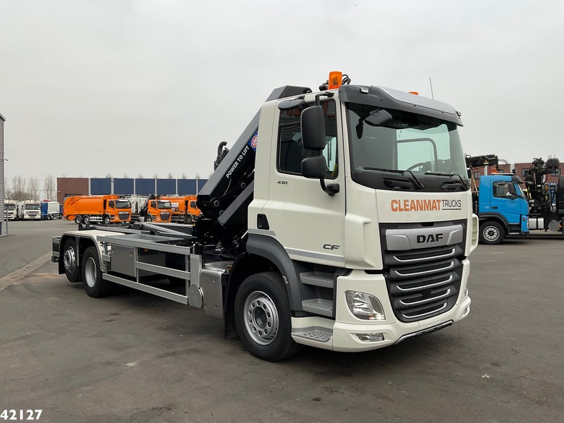 DAF FAN CF 430 HMF 23 Tonmeter laadkraan - Гаковий мультиліфт вантажівка, Вантажівка з маніпулятором: фото 3 DAF FAN CF 430 HMF 23 Tonmeter laadkraan - Гаковий мультиліфт вантажівка, Вантажівка з маніпулятором: фото 3