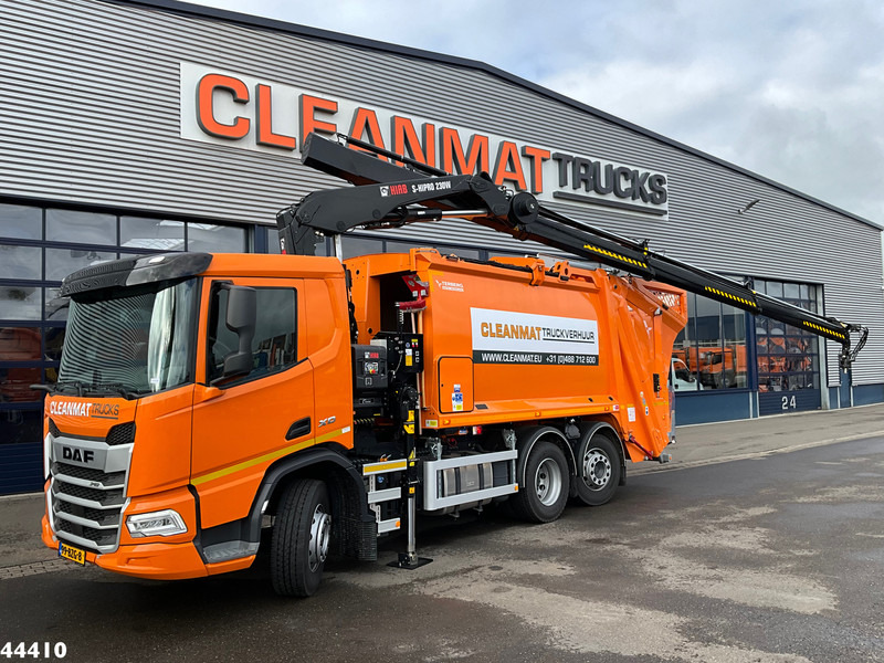 DAF FAN XD 340 Euro 6 Hiab 23 Tonmeter laadkraan - Сміттєвози: фото 1 DAF FAN XD 340 Euro 6 Hiab 23 Tonmeter laadkraan - Сміттєвози: фото 1