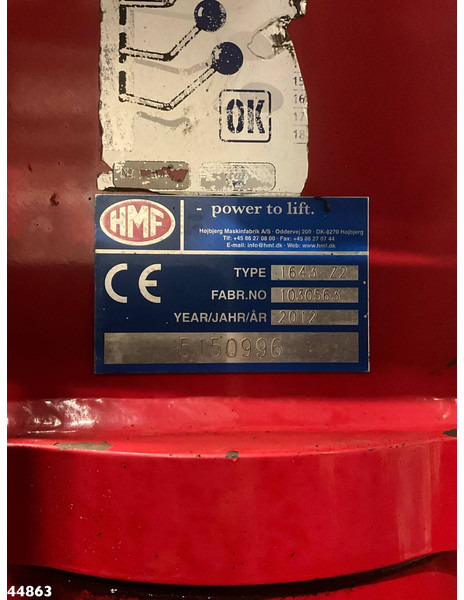 Гаковий мультиліфт вантажівка, Вантажівка з маніпулятором DAF FAQ 85 CF 460 HMF 16 Tonmeter Z-kraan: фото 20 Гаковий мультиліфт вантажівка, Вантажівка з маніпулятором DAF FAQ 85 CF 460 HMF 16 Tonmeter Z-kraan: фото 20