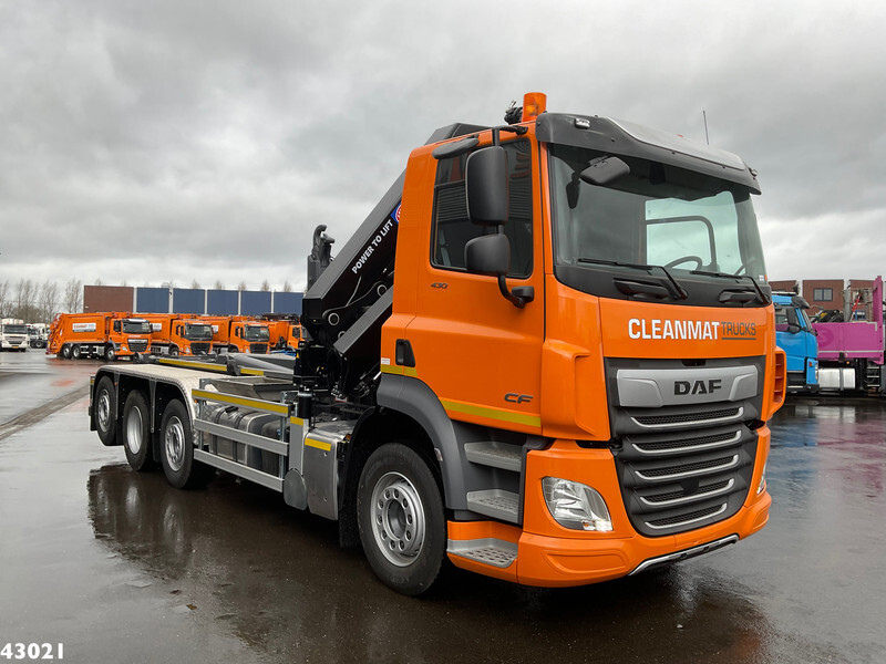 DAF FAQ CF 430 HMF 28 Tonmeter laadkraan - Гаковий мультиліфт вантажівка, Вантажівка з маніпулятором: фото 3 DAF FAQ CF 430 HMF 28 Tonmeter laadkraan - Гаковий мультиліфт вантажівка, Вантажівка з маніпулятором: фото 3