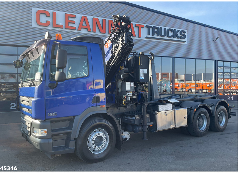 DAF FAT 85 CF 360 6x4 PM 25 Tonmeter laadkraan - Гаковий мультиліфт вантажівка, Вантажівка з маніпулятором: фото 2 DAF FAT 85 CF 360 6x4 PM 25 Tonmeter laadkraan - Гаковий мультиліфт вантажівка, Вантажівка з маніпулятором: фото 2