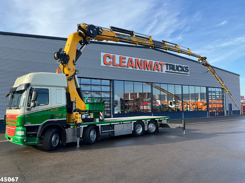 DAF FAX 85 CF 410 HMF 85 Tonmeter laadkraan + Fly-jib - Вантажівка з маніпулятором: фото 1 DAF FAX 85 CF 410 HMF 85 Tonmeter laadkraan + Fly-jib - Вантажівка з маніпулятором: фото 1