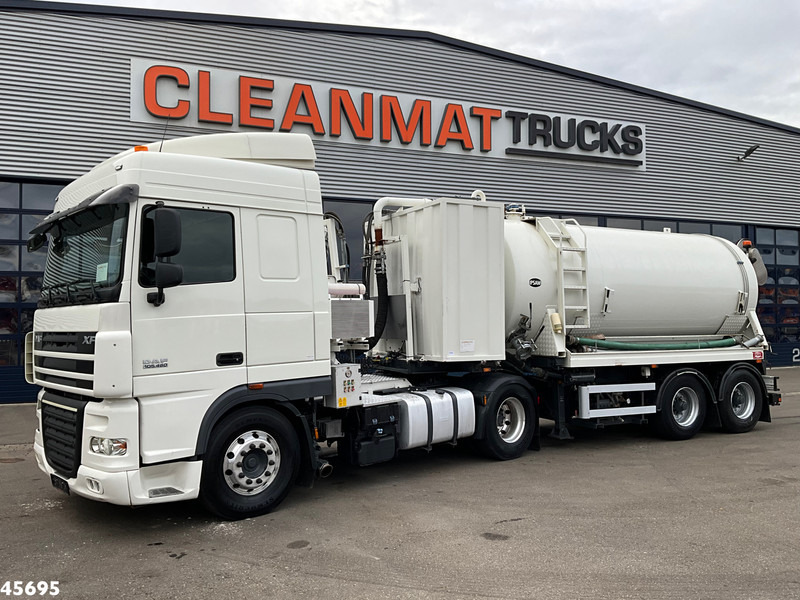 DAF FT 105 XF 460 Just 196.550 km + IPSAM 18m³ Combi oplegger - Асенізатори: фото 1 DAF FT 105 XF 460 Just 196.550 km + IPSAM 18m³ Combi oplegger - Асенізатори: фото 1