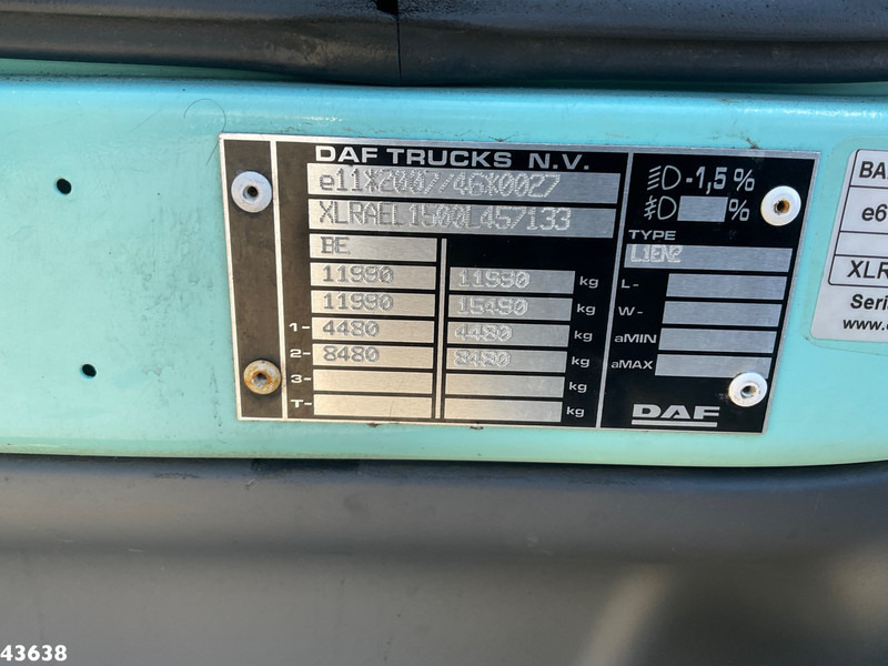 Гаковий мультиліфт вантажівка DAF LF 180 Euro 6 14 Ton haakarmsysteem: фото 14
