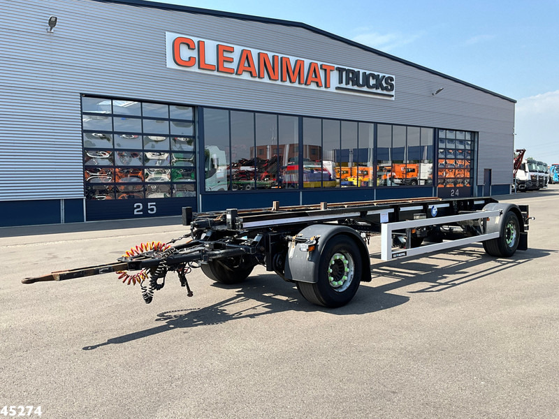 GS Meppel 2-assige container aanhangwagen - Контейнеровоз/ Змінний кузов причіп: фото 1 GS Meppel 2-assige container aanhangwagen - Контейнеровоз/ Змінний кузов причіп: фото 1