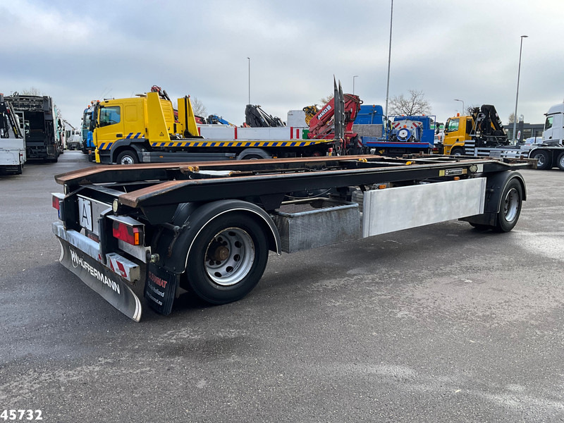 Huffermann 2-assige container aanhangwagen - Контейнеровоз/ Змінний кузов причіп: фото 4 Huffermann 2-assige container aanhangwagen - Контейнеровоз/ Змінний кузов причіп: фото 4