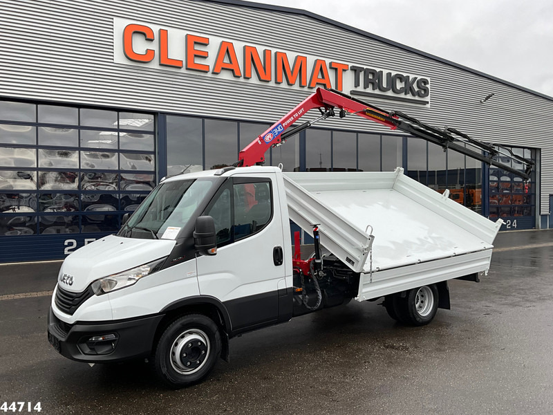 Iveco Daily 72C18 HMF laadkraan 3,4 Tonmeter laadkraan + Meiller 3-zijdige kipper New & Unused!! - Самоскид вантажівка, Вантажівка з маніпулятором: фото 2 Iveco Daily 72C18 HMF laadkraan 3,4 Tonmeter laadkraan + Meiller 3-zijdige kipper New & Unused!! - Самоскид вантажівка, Вантажівка з маніпулятором: фото 2