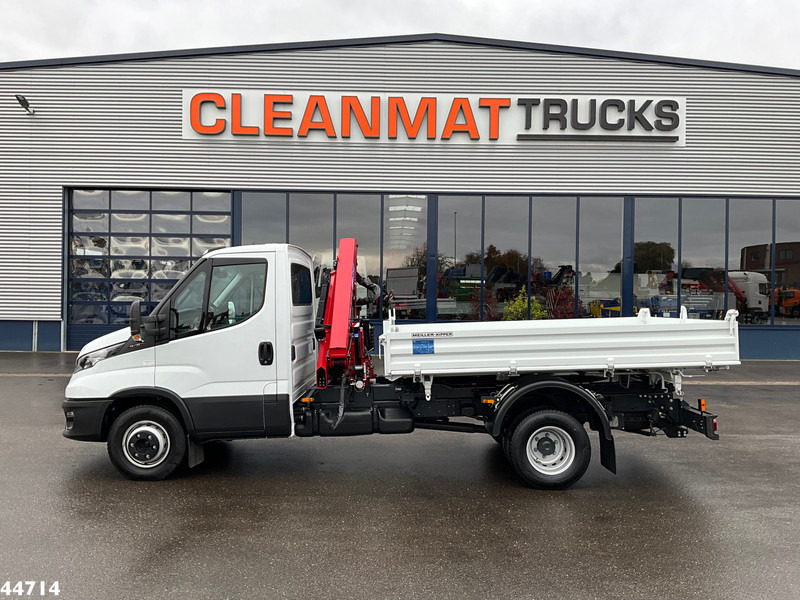 Iveco Daily 72C18 HMF laadkraan 3,4 Tonmeter laadkraan + Meiller 3-zijdige kipper New & Unused!! - Самоскид вантажівка, Вантажівка з маніпулятором: фото 4 Iveco Daily 72C18 HMF laadkraan 3,4 Tonmeter laadkraan + Meiller 3-zijdige kipper New & Unused!! - Самоскид вантажівка, Вантажівка з маніпулятором: фото 4