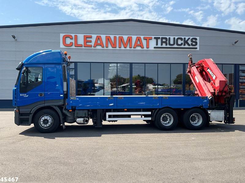 Iveco Stralis 500 6x4 MKG 54 Tonmeter laadkraan - Бортова вантажівка/ Платформа, Вантажівка з маніпулятором: фото 2 Iveco Stralis 500 6x4 MKG 54 Tonmeter laadkraan - Бортова вантажівка/ Платформа, Вантажівка з маніпулятором: фото 2