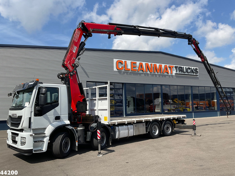 Iveco Stralis AD320S46Y Euro 6 Fassi 45 Tonmeter laadkraan + Fly-Jib - Вантажівка з маніпулятором: фото 1 Iveco Stralis AD320S46Y Euro 6 Fassi 45 Tonmeter laadkraan + Fly-Jib - Вантажівка з маніпулятором: фото 1