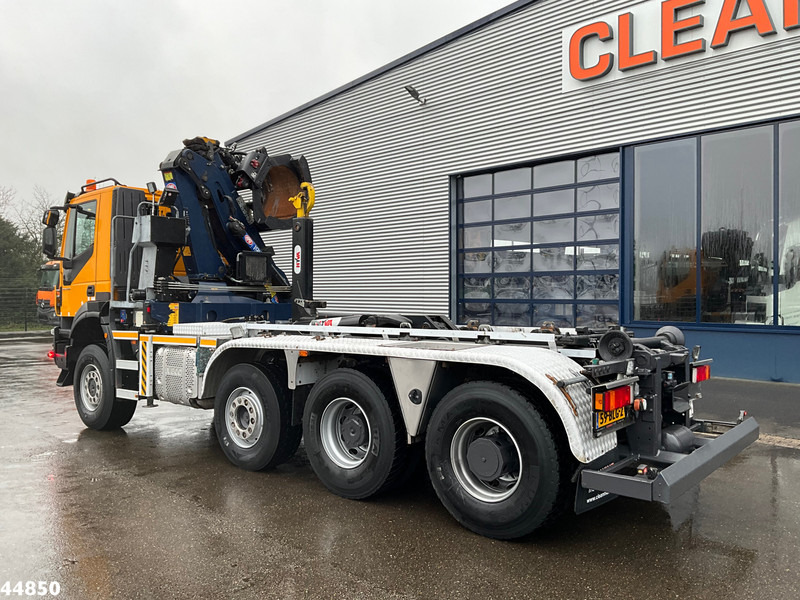 Iveco Trakker AD380T41W 8x6 Euro 6 HMF 19 Tonmeter Z-kraan - Гаковий мультиліфт вантажівка, Вантажівка з маніпулятором: фото 2 Iveco Trakker AD380T41W 8x6 Euro 6 HMF 19 Tonmeter Z-kraan - Гаковий мультиліфт вантажівка, Вантажівка з маніпулятором: фото 2