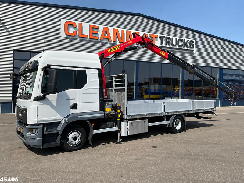 MAN TGL 12.220 Euro 6 Palfinger 11 Tonmeter laadkraan Just 54.870 km! - Вантажівка з маніпулятором: фото 1 MAN TGL 12.220 Euro 6 Palfinger 11 Tonmeter laadkraan Just 54.870 km! - Вантажівка з маніпулятором: фото 1