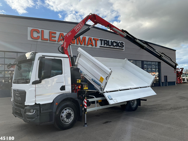 MAN TGM 18.320 Euro 6 Fassi 13 Tonmeter laadkraan NEW AND UNUSED! - Самоскид вантажівка, Вантажівка з маніпулятором: фото 3 MAN TGM 18.320 Euro 6 Fassi 13 Tonmeter laadkraan NEW AND UNUSED! - Самоскид вантажівка, Вантажівка з маніпулятором: фото 3